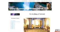 Desktop Screenshot of gloryknowledge.com